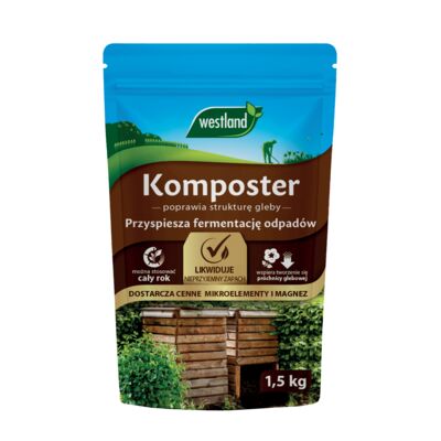Komposter w proszku przyspieszający fermentację 1,5 kg Westland