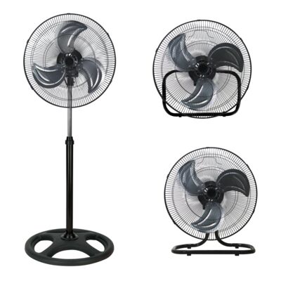 Wentylator 3w1 50,5 cm 60 W czarny