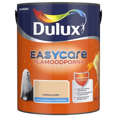 Farba lateksowa EasyCare Plamoodporna Matowy Puder 5 l Dulux