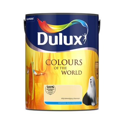 Farba lateksowa Kolory Świata dojrzewajacy banan 5 l Dulux