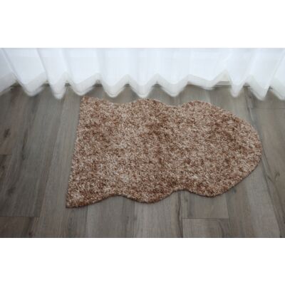 Dywan bukle 60 x 180 cm brązowy