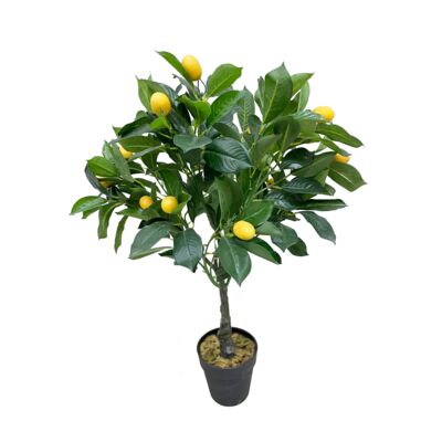 Kwiat sztuczny drzewko cytrynowe w donicy wys. 70 cm