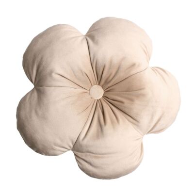 Poduszka Fiore 40 cm kwiat beżowy