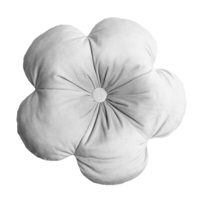 Poduszka Fiore 40 cm kwiat szary