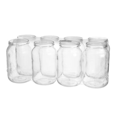 Słoik 900 ml 50771 8 sztuk