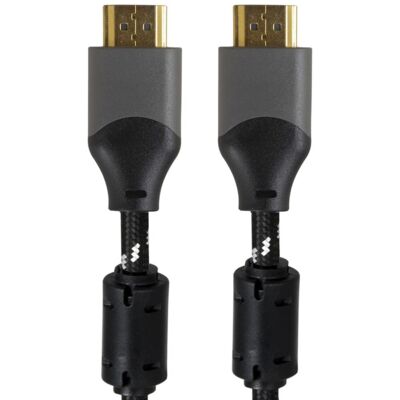 Kabel HDMI - HDMI 2.0 + filtr z zawieszką 1,8m LB0195-1,8 VA0183-1,8 Vayox