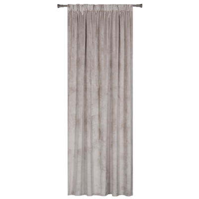 Zasłona z taśmą Vera 140 x 250 cm taupe