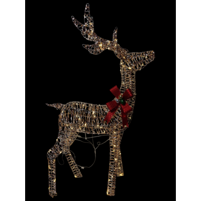Figura ozdobna renifer LED 130 cm