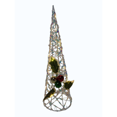 Figura ozdobna choinka LED 40 cm