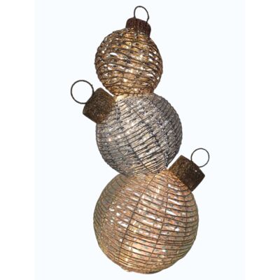 Figura ozdobna bombki LED 63 cm