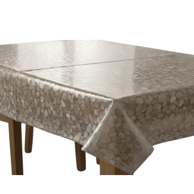 Cerata PVC półtransparentna kropki 137 cm 20 mb