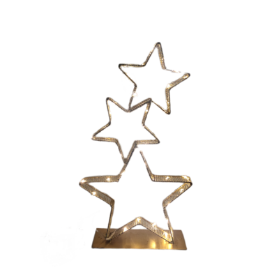 Figura ozdobna gwiazdy LED 45 cm