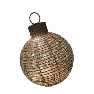 Figura ozdobna ruchoma - bombka LED 34 cm