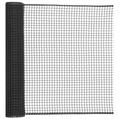 Siatka ogrodzeniowa antracyt SQUARE oczko 10 x 10 mm 0,5 x 5 m NORTENE