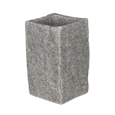 Kubek PEDRO 6,5 x 6,5 x 11 cm szary