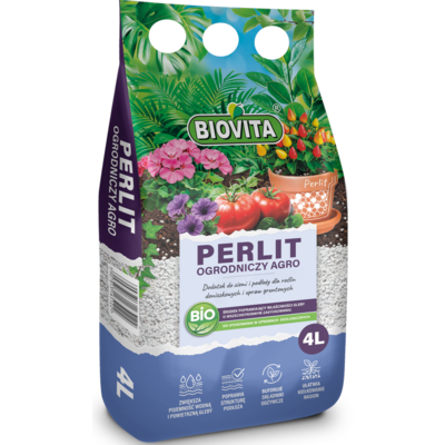 Perlit ogrodniczy Agro 4l BIOVITA
