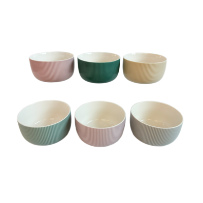 Miska ryflowana 400 ml Colours