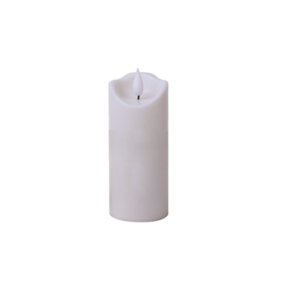 Świeca LED FALA 5 cm x 12,5 cm biała