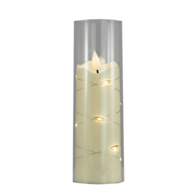 Świeca LED w tubie dioda 17,5 cm śr. 5,5 cm