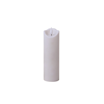 Świeca LED FALA 5 cm x 17,5 cm biała