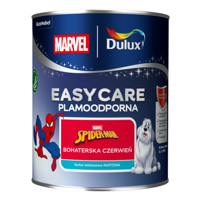 Farba EASYCARE Plamoodporna DISNEY Bohaterska Czerwień 1 l Dulux