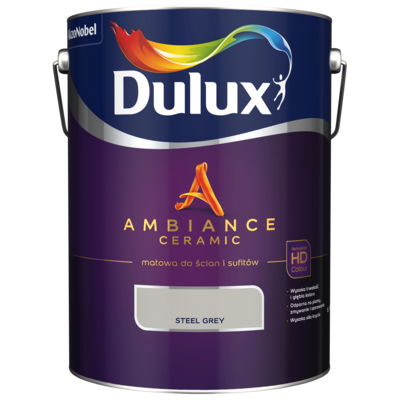 Farba ceramiczna AMBIANCE CERAMIC Steel Grey 5 l Dulux