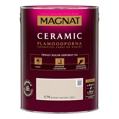 Farba ceramiczna MAGNAT Ceramic beżowy dolomit C79 5 l