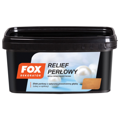 Masa cienkowarstwowa RELIEF PERŁOWY Cuprum 1 kg