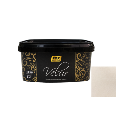 Tynk dekoracyjny VELUR 0007 Perła 1,8 kg
