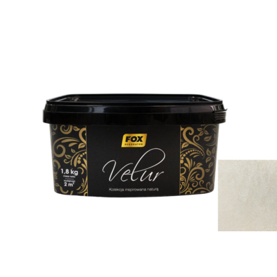 Tynk dekoracyjny VELUR 0006 Beż 1,8 kg