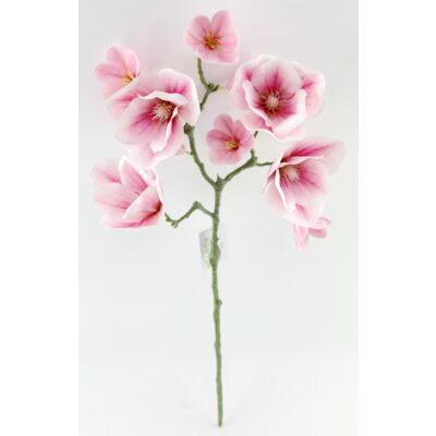 Kwiat sztuczny magnolia gałązka wys. 56 cm