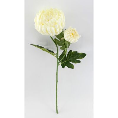 Kwiat sztuczny chryzantema gałązka wys. 64 cm