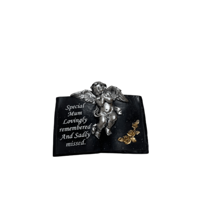 Figura nagrobna książka wys. 7,5 cm