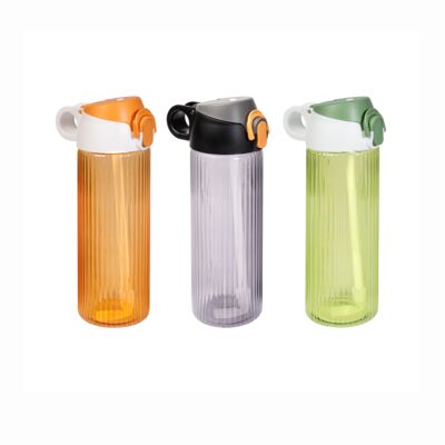 Bidon plastkowy ze słomką 750 ml