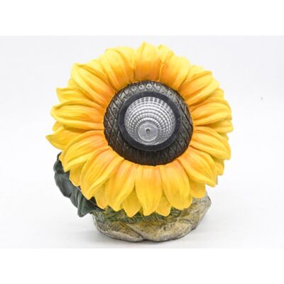 Lampa ceramiczna słonecznik LED