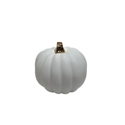 Figura dynia ceramiczna z LED 10,8 x 9,8 cm