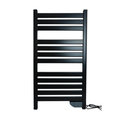 Grzejnik aluminiowy 500 W elektryczny czarny