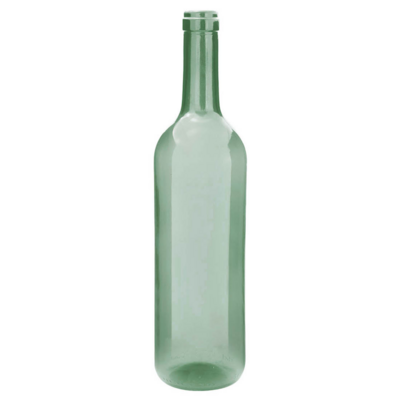 Butelka na wino Bordolese 0,75 l zielona 10 szt.