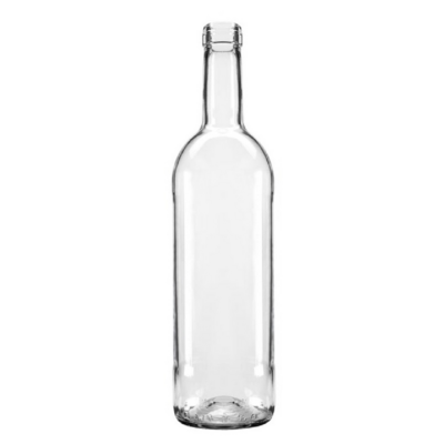 Butelka na wino Bordolese 0,75 l biała 10 szt.