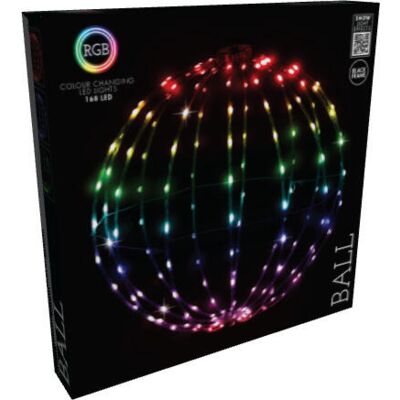 Kula 40 cm 168 diod led RGB