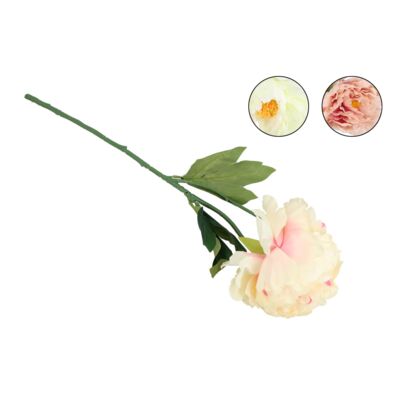 Kwiat sztuczny piwonia 60 cm mix