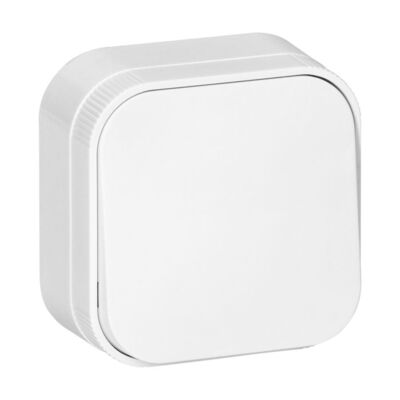 Łącznik jednobiegunowy natynkowy biały ToDo ORNO