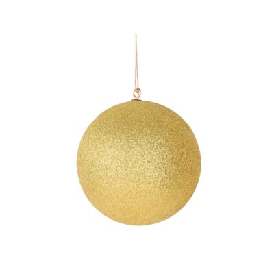 Bombka plastikowa 20 cm złoty