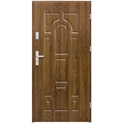Drzwi zewnętrzne Rubin orzech 90 cm prawe Splendoor