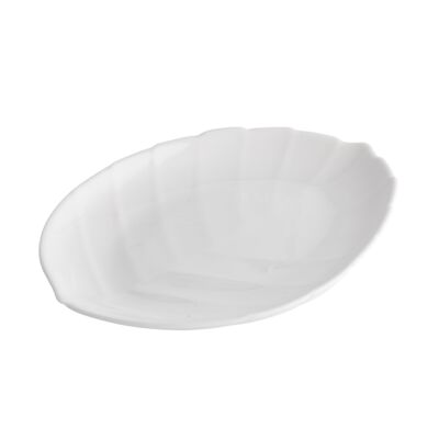 Półmisek liść 19 x 14 cm Nocturn white Altom Design