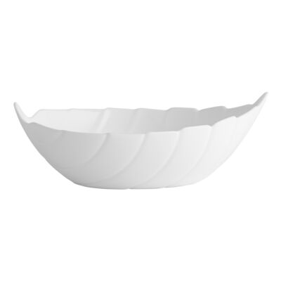 Salaterka liść 17,5 x 13,5 cm Nocturn white Altom Design