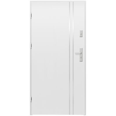 Drzwi zewnętrzne Fluoryt II białe 90 cm lewe Splendoor