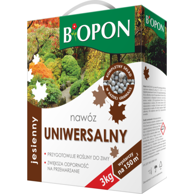 Nawóz jesienny uniwersalny 3 kg Bopon
