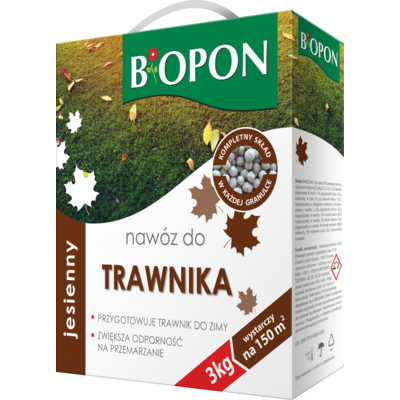 Nawóz jesienny do trawnika 3 kg Bopon