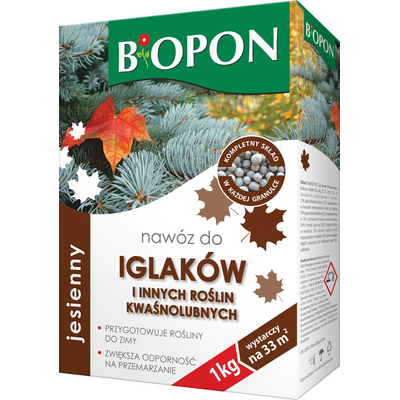 Nawóz jesienny do iglaków 1 kg Bopon